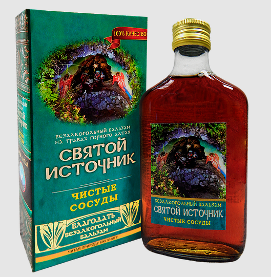 Изображение товара Бальзам Святой источник (чистые сосуды) Благодать 250мл Бальзам Святой источник (чистые сосуды) Благодать 250мл фотография