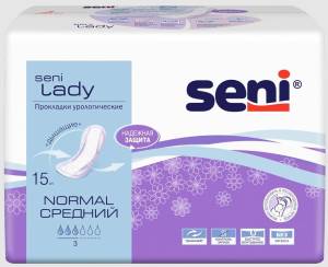 Прокладки урологические SENI LADY нормал Bella 15шт