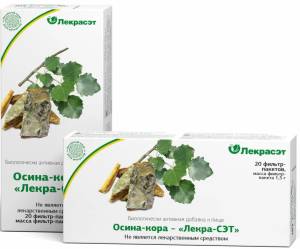 Осина (кора) Лекра-Сэт 20 пакетиков