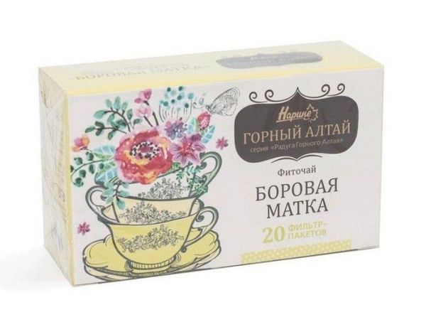 Изображение товара Чайный напиток Боровая матка Нарине №20 Чайный напиток Боровая матка Нарине №20 фотография