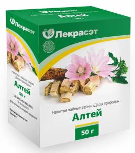 Алтей, корень, 50 г (Лекра-сэт)